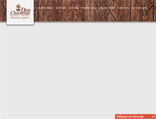 Tablet Screenshot of hosteriadoschorreras.com